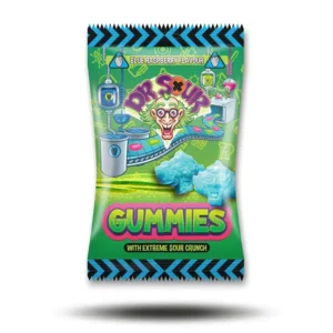 dr sour gummies blue raspberry saure blaue himbeere gummis