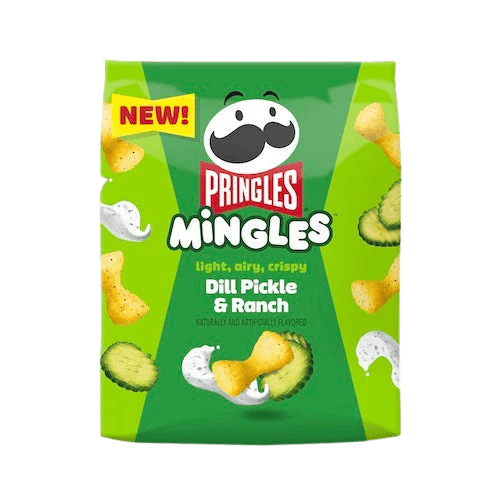 pringles mingles dill pickle and ranch 6x155g gurke ranch chips