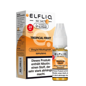 ELFBAR ELFLIQ Tropical Fruit 10x10ml – Tropischer Fruchtmix mit Nikotinsalz für dein Pod-System