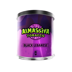 AlMassiva Tobacco Black Lebanese 200g – Shisha-Tabak mit fruchtig-dunklem Aroma