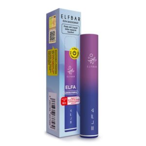 Elfbar Basisgerät Aurora Purple 10 Stück – Wiederverwendbares Vape-Gerät mit lila Farbverlauf