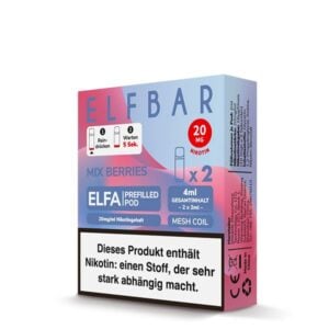 Elfbar Pods Mixed Berries 10x 2x2ml – Fruchtige Beerenmischung für ein intensives Dampferlebnis