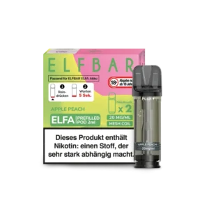 Elfbar Pods Apple Peach – 10x 2x2ml Pods
