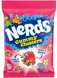 nerds gummy clusters fruchtig knusprig süß sauer