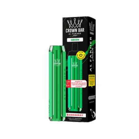 Al Fakher 600er Pods Akku 10 Basisgeräte Green