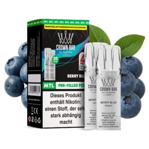 Al Fakher Pod Berry Blue – 10×2er Pack (2+2 ml Pods)