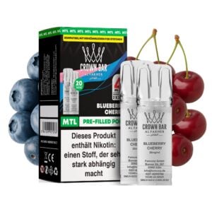 Al Fakher Pod Blueberry Cherry – 10×2er Pack (2+2 ml Pods)