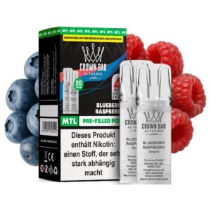 Al Fakher Pod Blueberry Raspberry – 10×2er Pack (2+2 ml Pods)