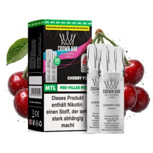 Al Fakher Pod Cherry Fizz – 10×2er Pack (2+2 ml Pods)