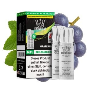 Al Fakher Pod Grape Mint – 10×2er Pack (2+2 ml Pods)