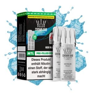 Al Fakher Pod Ice Blue – 10×2er Pack (2+2 ml Pods)