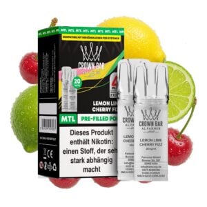 Al Fakher Pod Lemon Lime Cherry Fizz – 10×2er Pack (2+2 ml Pods)