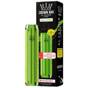 Al Fakher Pod Akkuträger Light Green 10 Geräte in hellgrüner Ausführung für passende Al Fakher Pods und Wiederverkäufer