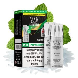 Al Fakher Pod Menthol – 10×2er Pack (2+2 ml Pods)