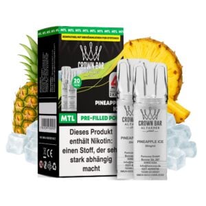 Al Fakher Pod Pineapple Ice – 10×2er Pack (2+2 ml Pods)