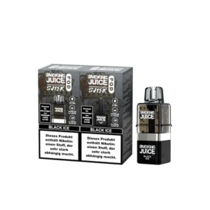 Smoking Juice Pods - Black Ice 5x 8ml+2ml