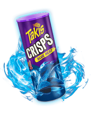 Takis Blue Heat Crisps – 15×155g Dosen