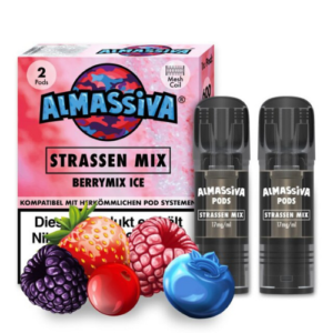 Al Massiva Pods Bruderherz Dragonfruit Ice 10x2er – Pods mit Drachenfruchtgeschmack und erfrischender Ice-Note
