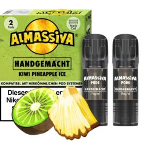 Al Massiva Pods Handgemacht Kiwi Pineapple Ice 10x2er | 10× 2×2 ml