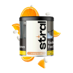 Stral 200g – Shisha-Tabak mit Orange Tik Tak-Geschmack