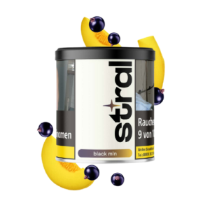 Stral 200g – Shisha-Tabak mit Black mln-Geschmack