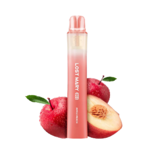 Lost Mary Einweg E-Zigarette Apple Peach – 10er Pack LM800 mit Apfel-Pfirsich-Geschmack