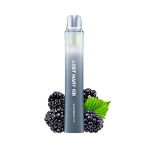 Lost Mary Einweg E-Zigarette Blackberry Ice – 10er Pack LM800 mit Brombeer-Ice-Geschmack
