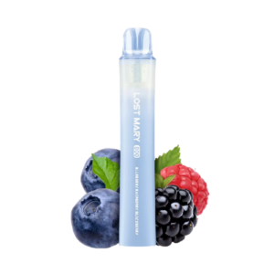 Lost Mary Einweg E-Zigarette Blueberry Raspberry Blackberry – 10er Pack LM800 mit Blaubeer-Himbeer-Brombeer-Geschmack