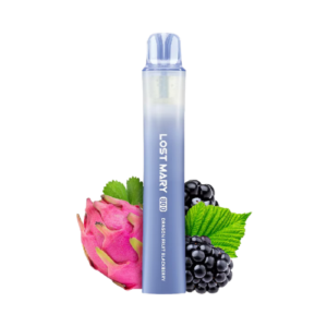 Lost Mary Einweg E-Zigarette Dragon Fruit Blackberry – 10er Pack LM800 mit Drachenfrucht-Brombeer-Geschmack