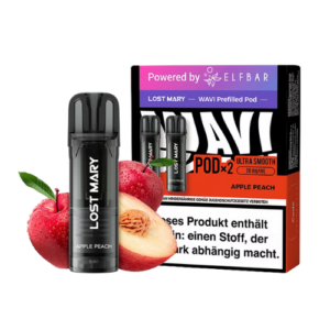 Elfbar Lost Mary WAVI Pods Apple Peach 10x 2x2ml – Apfel-Pfirsich Pods von Elfbar Lost Mary