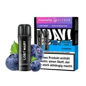 Elfbar Lost Mary WAVI Pods 10x2er Blueberry – Blaubeer Pods von Elfbar Lost Mary