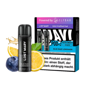 Elfbar Lost Mary WAVI Pods 10x2er Blue Razz Lemonade – Blaue-Himbeere-Limonade Pods von Elfbar Lost Mary