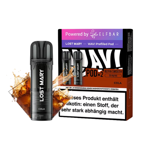 Elfbar Lost Mary WAVI Pods 10x2er Cola – Cola Pods von Elfbar Lost Mary