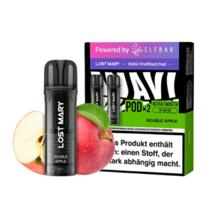 Elfbar Lost Mary WAVI Pods 10x2er Double Apple – Doppelapfel Pods von Elfbar Lost Mary