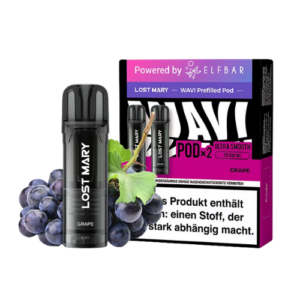 Elfbar Lost Mary WAVI Pods 10x2er Grape – Trauben Pods von Elfbar Lost Mary