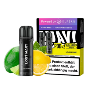 Elfbar Lost Mary WAVI Pods 10x2er Lemon Lime – Zitrone-Limette Pods von Elfbar Lost Mary