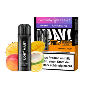Elfbar Lost Mary WAVI Pods 10x2er Tropical Fruit – Tropische-Früchte Pods von Elfbar Lost Mary