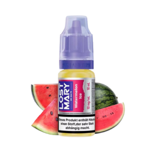 Elfbar Lost Mary 10mg Nicsalts Watermelon Ice 10x10ml – Wassermelonen-Ice Nikotinsalz Liquid von Elfbar Lost Mary