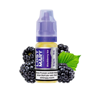 Elfbar Lost Mary 10mg Nicsalts Blackberry Ice 10x10ml – Brombeere-Ice Nikotinsalz Liquid von Elfbar Lost Mary