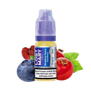 Elfbar Lost Mary 20mg Nicsalts Blueberry Cherry Cranberry 10x10ml – Beeren-Kirsch-Nikotinsalz Liquid von Elfbar Lost Mary