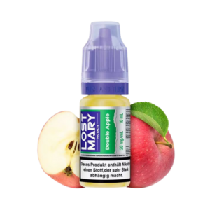 Elfbar Lost Mary 20mg Nicsalts Double Apple 10x10ml – Doppelapfel Nikotinsalz Liquid von Elfbar Lost Mary