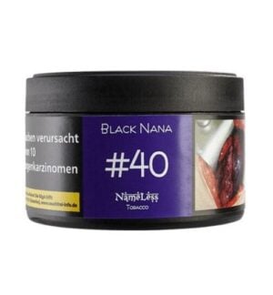 NameLess Tabak nr40 Black Nana (Dose) 1Stück x 25g (4,00€)