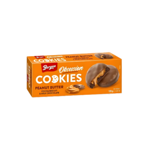 Bergen Obsession Peanut Butter Cocoa Biscuit Cookies 128g
