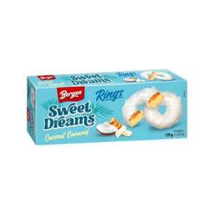 Bergen Sweet Dreams Rings Coconut Caramel 128g