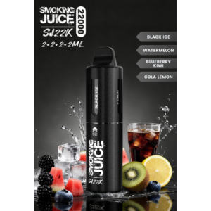 Smoking Juice 4 in 1 Starterpack BLACK 5X22000 Züge – Set mit 4 Geschmäckern und hoher Zuganzahl