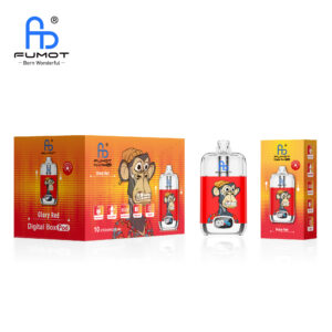 Fumot Digital Box Pod-Glory Red – wiederbefüllbarer Pod für individuelle Liquids