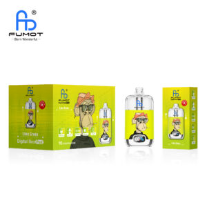 Fumot Digital Box Pod-Lime Green – wiederbefüllbarer Pod für individuelle Liquids