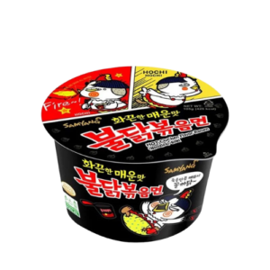 Samyang Buldak Hot Chicken BLACK Flavour Ramen Bowl 16x105g – extra scharfe koreanische Instantnudeln im 16er Display