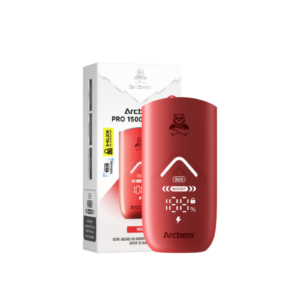 Arcbear 15K Gerät Red – Vape-Gerät mit Display und Boost-Funktion in Rot