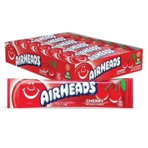 Airheads Cherry 36x15g – fruchtige Kaubonbons mit Kirschgeschmack im 36er Display
